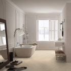 Gerflor Virtuo 55 Rigid Acoustic - Blomma Cream 1463HB | Fischgrät-Optik | Rigid-Klickvinyl