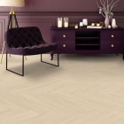 Gerflor Virtuo 55 Rigid Acoustic - Blomma Cream 1463HB | Fischgrät-Optik | Rigid-Klickvinyl