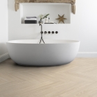 Gerflor Virtuo 55 Rigid Acoustic - Blomma Light 1464HB | Fischgrät-Optik | Rigid-Klickvinyl