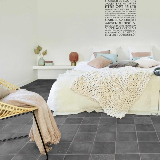 Tarkett Iconik 260 - Ibiza GRAPHITE 27124060 | Lieferform: Rolle | Breite: 3,00m