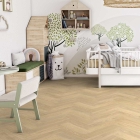 Tarkett Iconik 260 - Skane Herringbone NATURAL 240006021 | Lieferform: Rolle | Breite: 4,00m