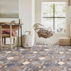Tarkett Iconik 260 - Zaragoza Tile INDIGO 27124014 | Lieferform: Rolle | Breite: 3,00m