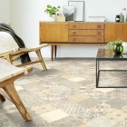 Tarkett Iconik 260 - Zaragoza Tile POWDER 27123069 | Lieferform: Rolle | Breite: 4,00m