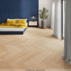 Joka Design 555 Wooden Styles - Oak Blond 6704 | Fischgrät-Optik | Klebe-Vinylboden