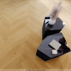 Joka Design 555 Wooden Styles - Oak Natural 6705 | Fischgrät-Optik | Klebe-Vinylboden