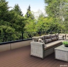 Skando Prime - WPC Massiv-Terrassendiele | hellbraun | 143 x 22 x 3000mm | genutet / gerillt