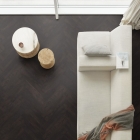 Moduleo Roots 55 Herringbone - Country Oak 54991 | Fischgrät-Optik | Klebe-Vinylboden