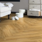 Gerflor Collection 55 - Quartet Fauve 0859HB | Fischgrät-Optik | Klebe-Vinylboden