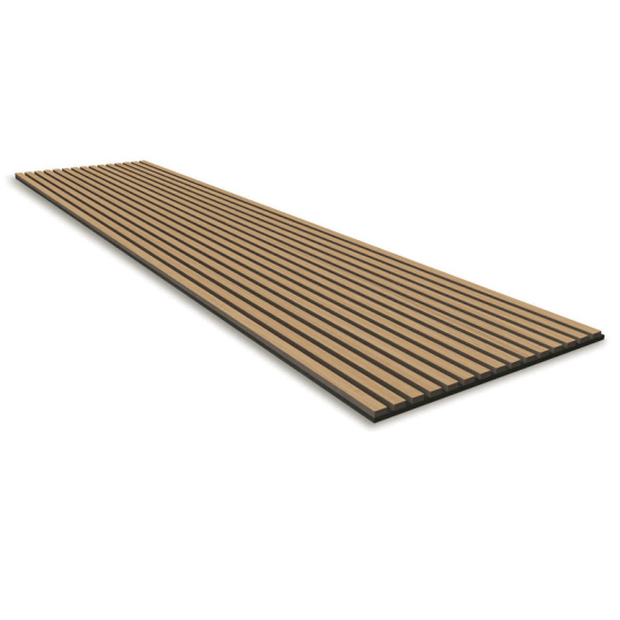 Skando Wall - Teak 7422 | Akustikpaneel Plus 600 x 2400 mm