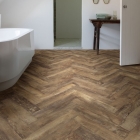 Moduleo LayRed 55 Herringbone - Country Oak 54875 | Fischgrät-Optik | Rigid-Klickvinyl