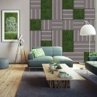 Skando Wall - Moos dunkelgrün | Echtmoos-Wandpaneel