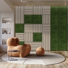 Skando Wall - Moos dunkelgrün | Echtmoos-Wandpaneel