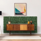 Skando Wall - Flora dunkelgrün | Kunstpflanzen-Wandpaneel