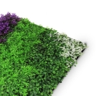 Skando Wall - Flora violett-grün | Kunstpflanzen-Wandpaneel