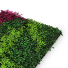 Skando Wall - Flora pink-grün | Kunstpflanzen-Wandpaneel