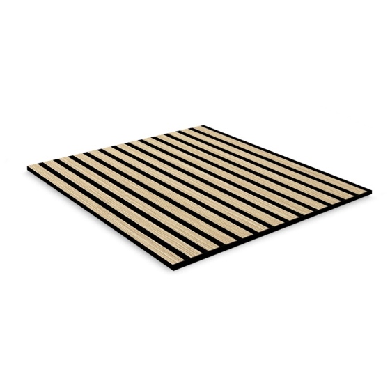 Skando Wall - Eiche hellbraun 7430 | Akustikpaneel Puzzle 520 x 520 mm