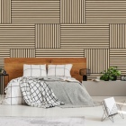 Skando Wall - Eiche hellbraun 7430 | Akustikpaneel Puzzle 520 x 520 mm