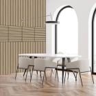 Skando Wall - Eiche hellbraun 7430 | Akustikpaneel Puzzle 520 x 520 mm