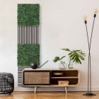 Skando Wall - Eiche silber 7432 | Akustikpaneel Puzzle 520 x 1040 mm