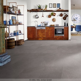 Joka Design 340 HDF - Dark Concrete 4245 | Klick-Vinylboden