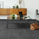 Tarkett Iconik 150 - Melbourne Black 6519080 | Rollenware | Breite: 2,00m