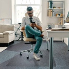 Floortex Ecotex Marlon BioPlus Bodenschutzmatte | nieder- bis mittelflorige Teppiche