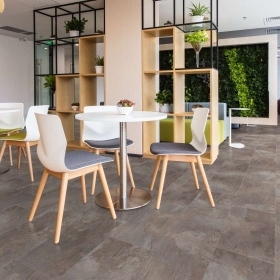 Anaturo Via 80 - Stone Kanin 8100 | Hochglanz | Laminat