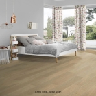 Joka Parkett Calgary 435 - Eiche creme Elegance E0214 | Landhausdiele | gebürstet & weiß geölt