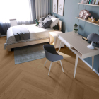 Anaturo Mio 55 - Eiche Barletta | Fischgrät-Optik | Klebe-Vinylboden