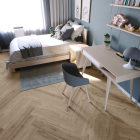 Anaturo Mio 55 - Eiche Varese | Fischgrät-Optik | Klebe-Vinylboden