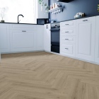 Anaturo Mio 55 Click Plus - Eiche Marsala | Fischgrät-Optik | Rigid-Klickvinyl