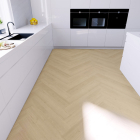 Anaturo Mio 55 Click Plus - Eiche Marsala | Fischgrät-Optik | Rigid-Klickvinyl