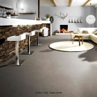 Joka Andante - 77 Allover grau | CV Living 28 | Rollenware Breite: 4,00m