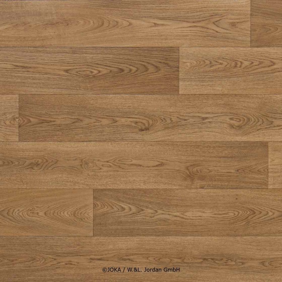 Joka Exact Plus Green - 290 Landhausdielen-Optik | CV Living 25 | Rollenware Breite: 4,00m