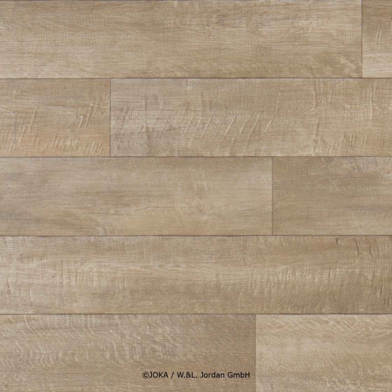 Joka Exact Plus Green - 333 Landhausdielen-Optik | CV Living 28 | Rollenware Breite: 3,00m