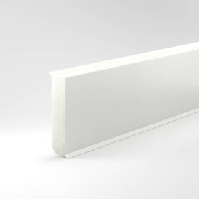Kunststoff-Sockelleiste kubisch mit Dichtlippe | 40mm...