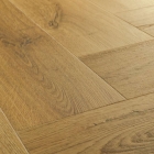 Quick-Step Alpha Ciro - Geräucherte Eiche botanisch AVHBU40363 | Fischgrät-Optik | Rigid-Klickvinyl