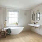 Quick-Step Alpha Bloom - Beige botanisch AVMPU40236 | Rigid-Klickvinyl