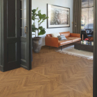 Quick-Step Hydroseal Impressive patterns - Eiche Chevron braun IPA4162 | Klick-Naturdesignboden