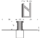 Aluminium-Dehnfugenprofil | für 15,0mm starke Bodenbeläge | EPDM-Fuge grau | 250cm