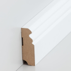 MDF Sockelleiste HH-Profil XL | Berliner Leiste | 58mm hoch | weiß