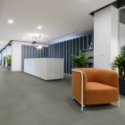 Gerflor Saga² - Tweed Green Chine 1585 | selbstliegender Industrieboden