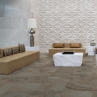 Gerflor Saga² - Oxyd Light Beige 1608 | selbstliegender Industrieboden