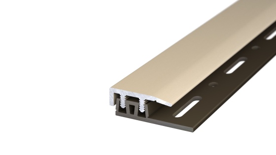 Profi-Design Abschlussprofil | für Aufbauhöhen von 4,0 - 7,5mm | 21mm breit | sahara