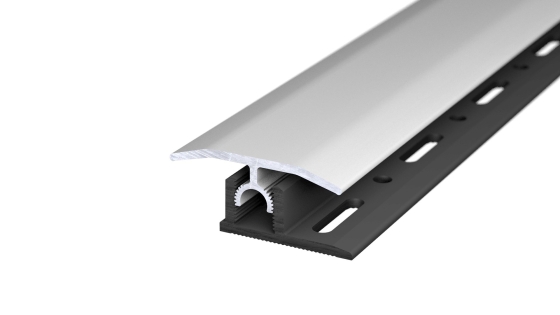 Profi-Tec Übergangsprofil | für Aufbauhöhen von 7,0 - 15,0mm | 34mm breit | silber | 270cm