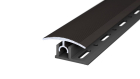 Profi-Tec Übergangsprofil | für Aufbauhöhen von 7,0 - 15,0mm | 34mm breit | mit Zierrillen | bronze | 100cm