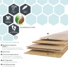 Cortex Veranatura - Moccaeiche BHYL001 | Kork-Fertigparkett | Klick-Korkboden