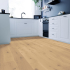 Anaturo Parkett - Eiche Max | Landhausdiele Markant | leicht gebürstet & weiß geölt