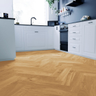 Anaturo Parkett - Eiche Theresa | Fischgrät Natur | gebürstet & naturgeölt