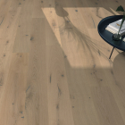 Anaturo Parkett XL - Eiche Emma | Landhausdiele Markant | leicht gebürstet & weiß geölt